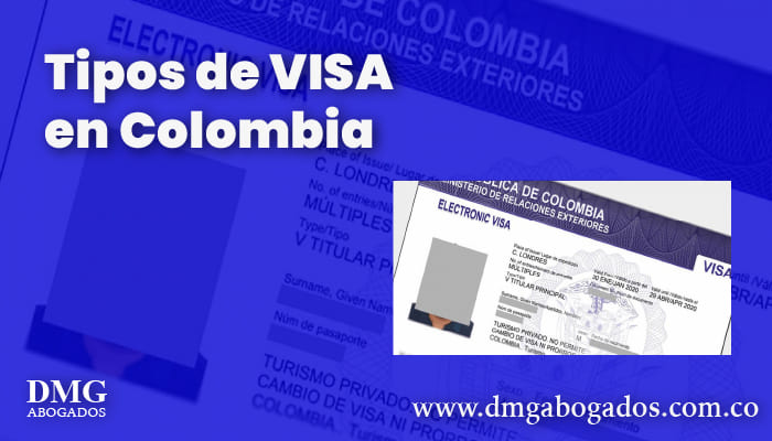 Clases de Visas en Colombia, Para extranjeros