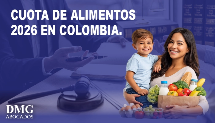 Cuota alimentaria 2026 en Colombia
