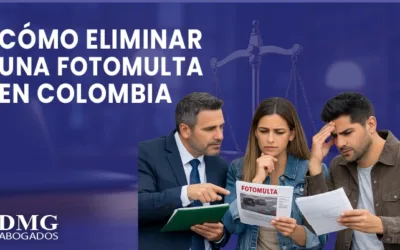 Cómo eliminar una fotomulta en Colombia