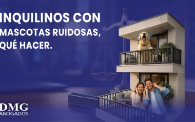 Inquilinos con mascotas ruidosas, qué hacer