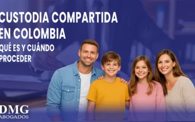 Padre y madre en proceso de custodia compartida en Colombia pensando en el bienestar de su hijo