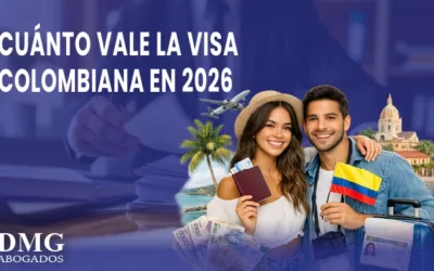 Cuánto vale la visa colombiana en 2026
