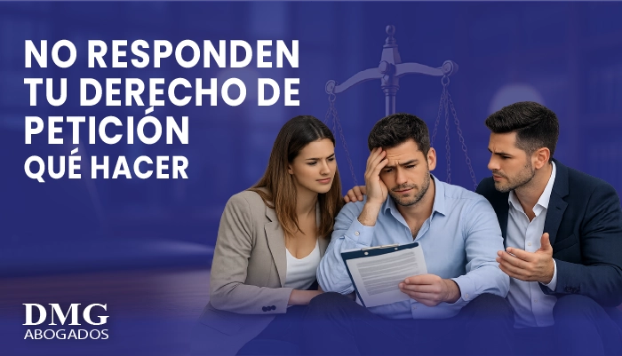 qué hacer si no responden un derecho de petición
