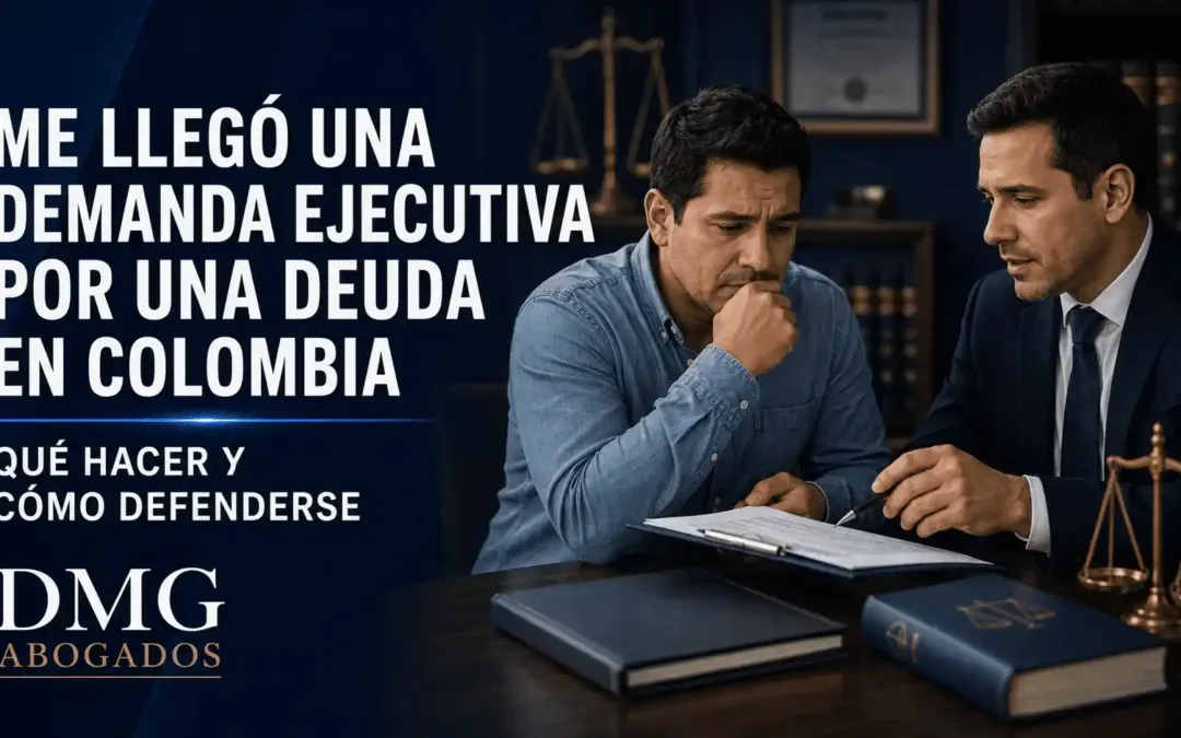 Me llegó una demanda ejecutiva por una deuda en Colombia. Qué hacer y cómo defenderse