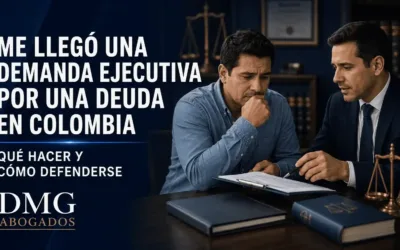 Me llegó una demanda ejecutiva por una deuda en Colombia. Qué hacer y cómo defenderse