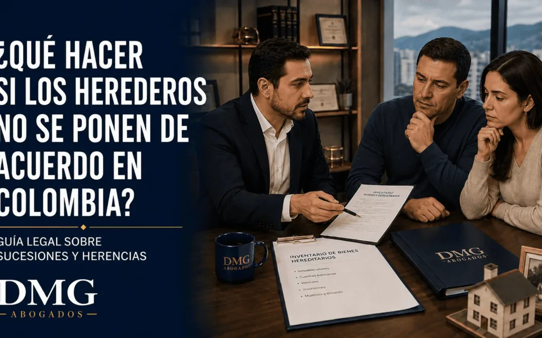 Abogado explica qué hacer cuando los herederos no se ponen de acuerdo en una sucesión en Colombia
